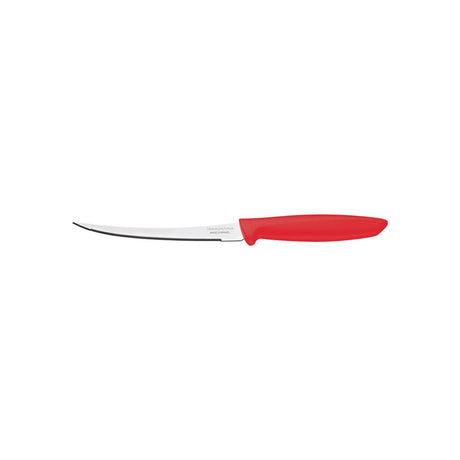 Tramontina Cuchillo para Tomates en Acero Inoxidable y Polipropileno Rojo 12 unidades