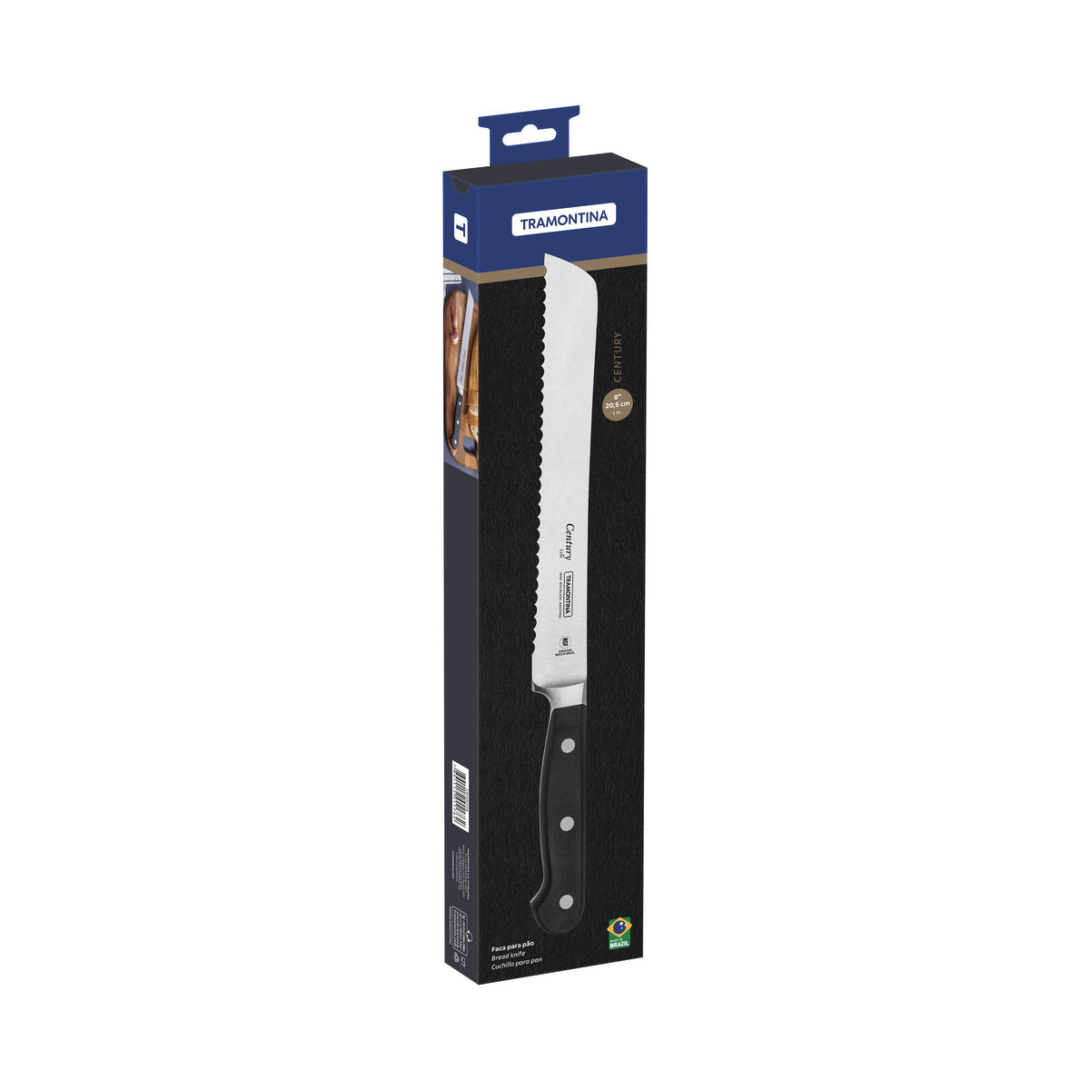 CUCHILLO PAN 20,5CM - CENTURY NSF