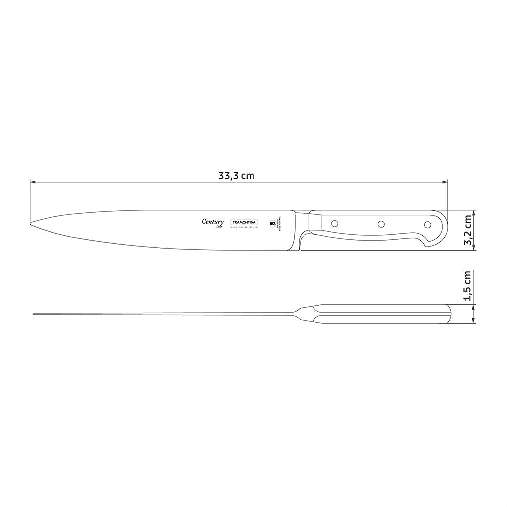 Coltello Tramontina Secolo da Trinciante 20 cm