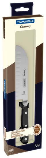 Cuchillo Santoku en Acero Inoxidable Century 12 cm Tramontina