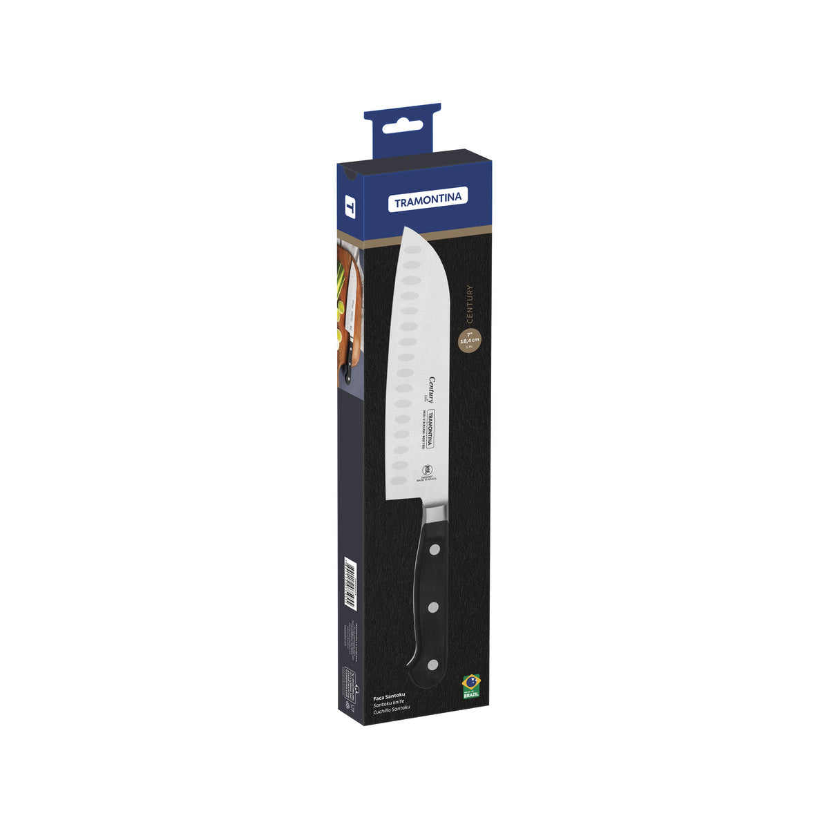 CUCHILLO SANTOKU 18CM - CENTURY NSF