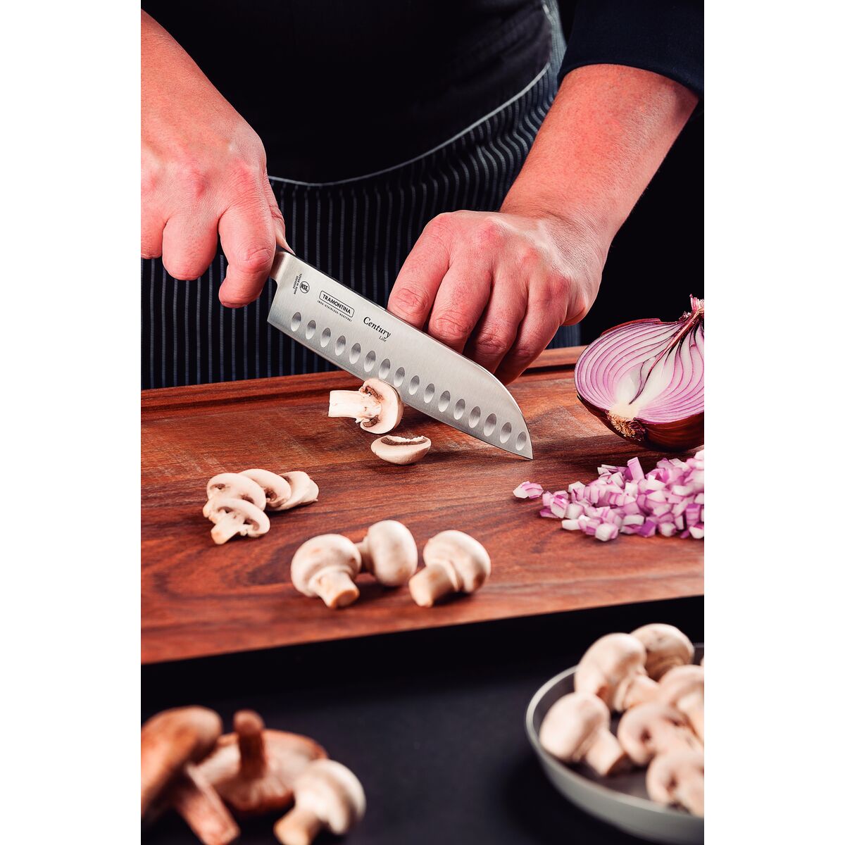 CUCHILLO SANTOKU 18CM - CENTURY NSF