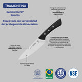 CUCHILLO COCINERO 15,5CM - SOLUTTA