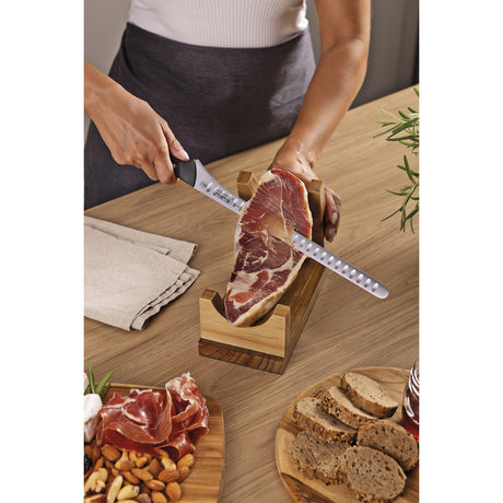 Cuchillo Jamonero Alveolado Solutta 29 cm Tramontina