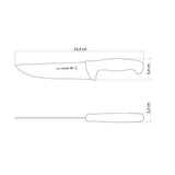 Tramontina Cuchillo Carnicero Professional Negro 19 cm