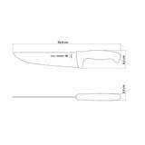 Tramontina Cuchillo Carnicero Professional Negro 21 cm