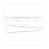 PINZA PARA CARNE 47CM