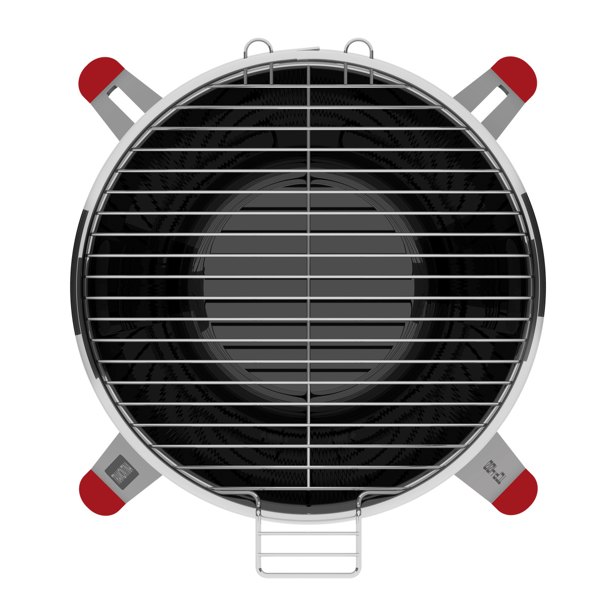 Tramontina Parrilla Grill a Carbón TCP 400 de Acero Inoxidable