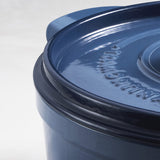 Tramontina Cocotte con Tapa de Hierro Fundido Esmaltado Azul 22 cm