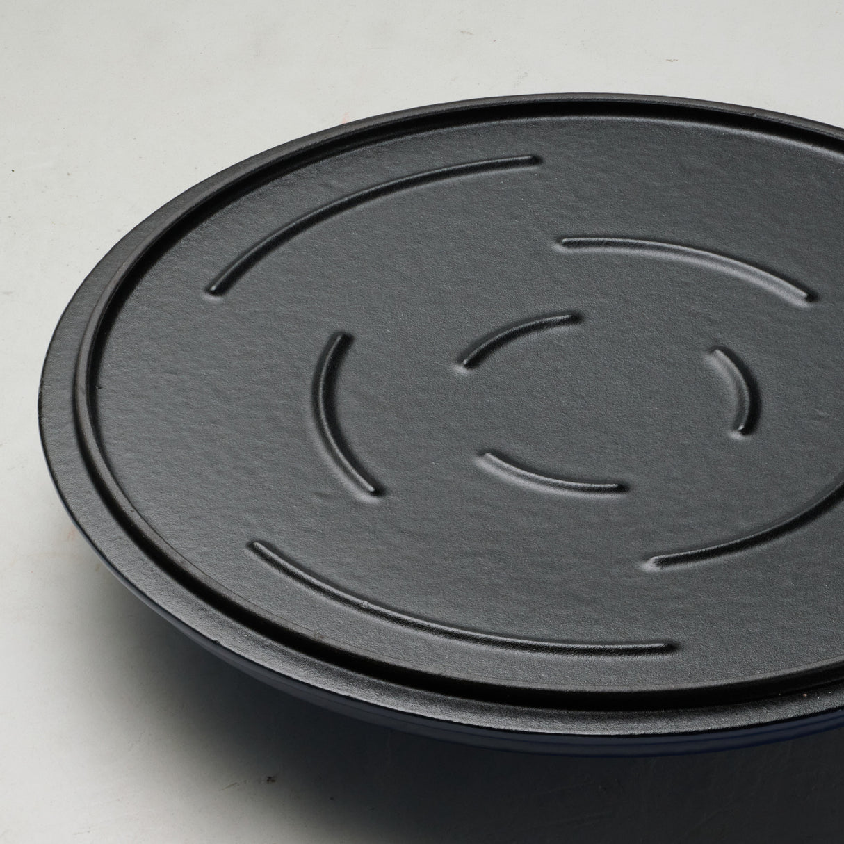 Tramontina Sartén con Tapa de Hierro Fundido Esmaltado Azul 30 cm - 3,8 L