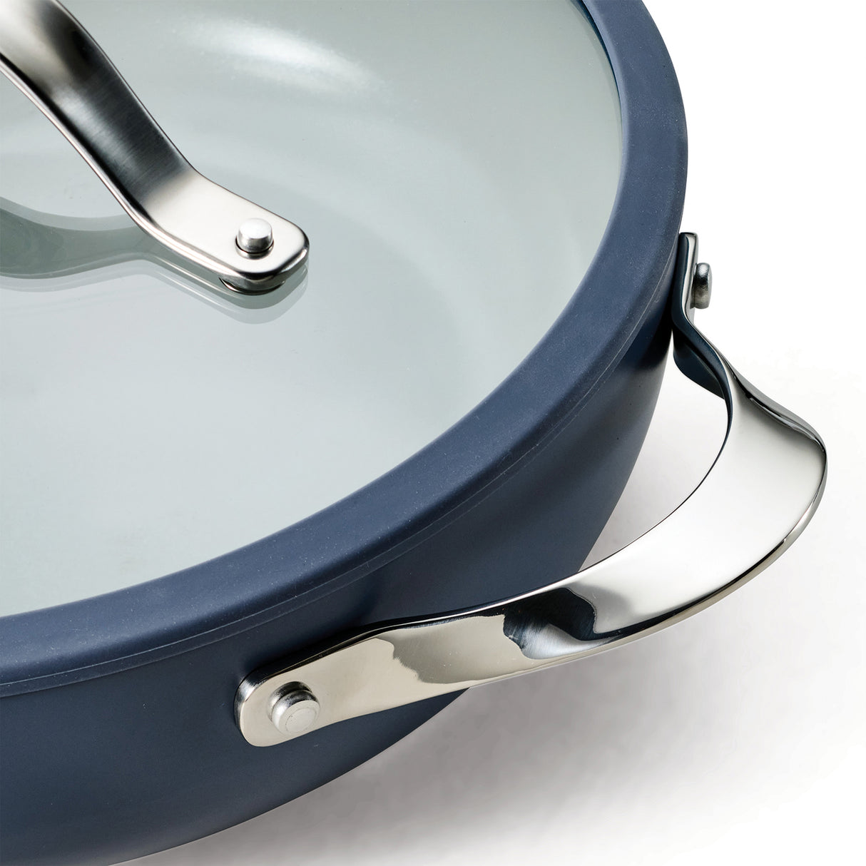 Tramontina Sartén Multifunción de Aluminio con Tapa Azul 30cm