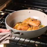 Tramontina Sartén Multifunción de Aluminio con Tapa Latte 30cm