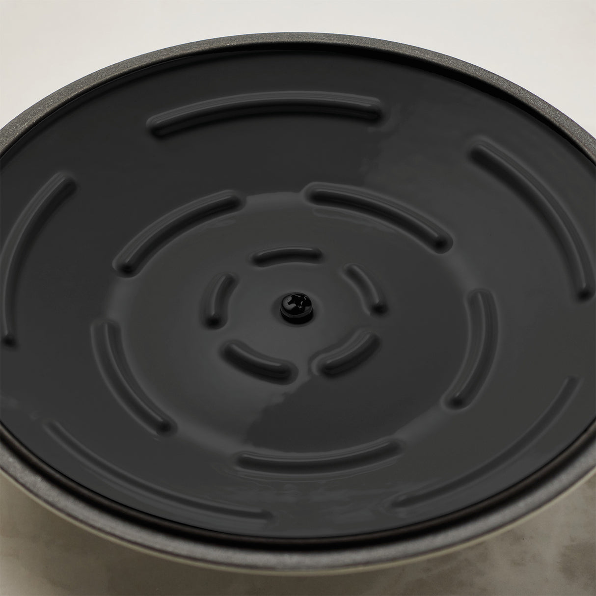 Tramontina Juego de Ollas de Hierro Fundido Esmaltado Apilables Negro 3 piezas