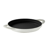 Tramontina Juego de Ollas de Hierro Fundido Esmaltado Apilables Latte 3 piezas