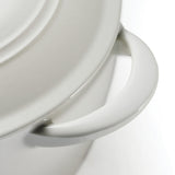 Tramontina Juego de Ollas de Hierro Fundido Esmaltado Apilables Latte 3 piezas