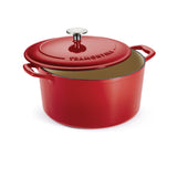 Tramontina Cocote de Hierro Fundido Esmaltado Rojo 28 cm 6,2 L