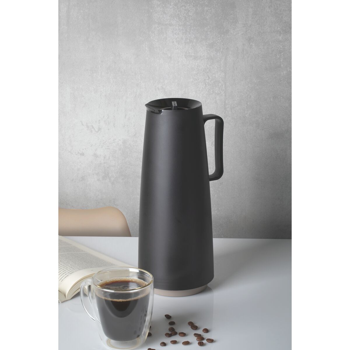 JARRA TERMICA 1L NEGRA - EXATA
