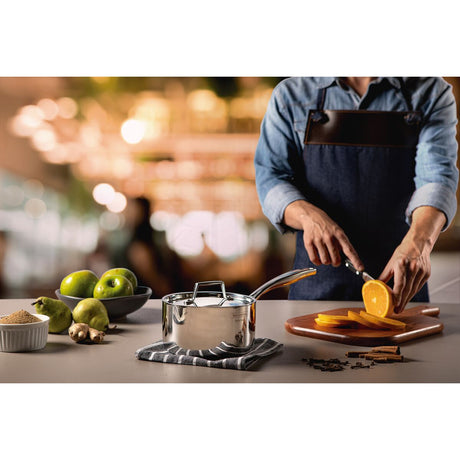 Tramontina Cazo Tri-Ply Grano de Acero Inoxidable 16 cm