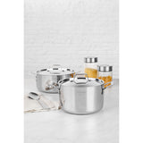 CACEROLA HONDA 20CM - 3,80L. - TRI-PLY GRANO