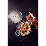 CACEROLA HONDA 24CM - 5,80L. - TRI-PLY GRANO