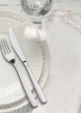 Tramontina Tenedor de Mesa de Acero Inoxidable Amazonas 12 unidades