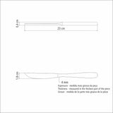 Tramontina Cuchillo Chuletero de Acero Inoxidable Amazonas 12 unidades