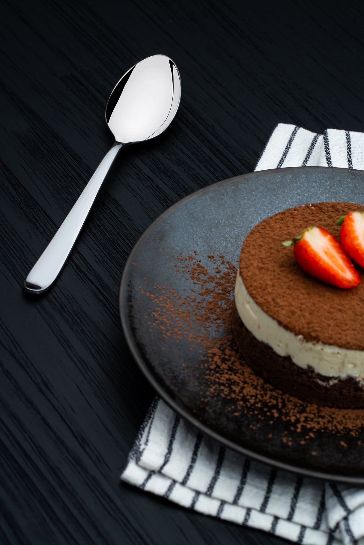 Tramontina Cuchara para Postre Cannes de Acero Inoxidable 12 unidades