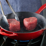 Tramontina Sartén de Hierro Fundido Esmaltado sin Tapa Rojo 25 cm