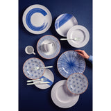 Tramontina Plato Hondo en Porcelana Abstracta 23 cm 12 unidades