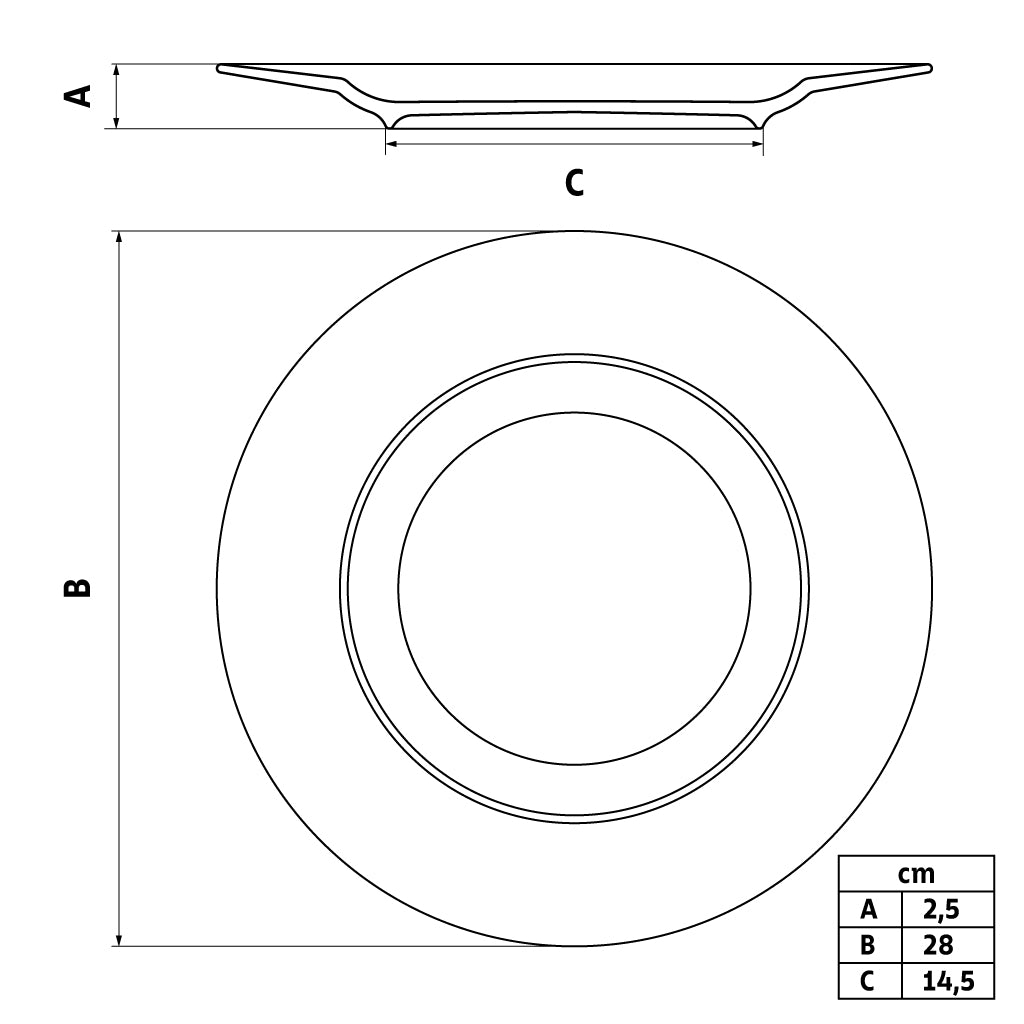 Juego de Vajilla porcelana 18 piezas Sweet Color