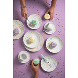 Tramontina Plato Hondo en Porcelana Sweet Color 21 cm 12 unidades