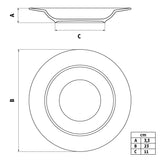 Juego de Vajilla porcelana 18 piezas Sweet Color