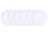 Platos Llanos de porcelana Sophia 28 cm 6 unidades