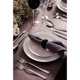 Juego de Platos Llanos en Porcelana Leonora 25 cm 6 Piezas