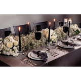 Juego de Platos Llanos en Porcelana Leonora 25 cm 6 Piezas