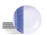 Juego de Platos Hondo porcelana Soho, 22 cm, 6 piezas