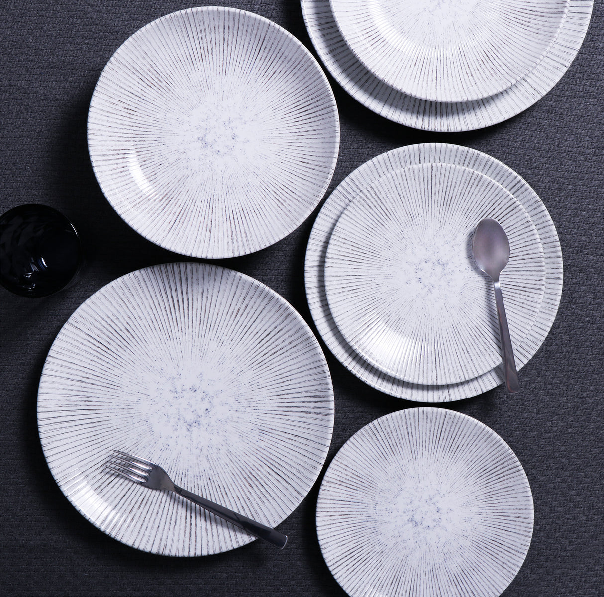 Tramontina Plato Llano Diamantina MaxForce en Porcelana 27 cm 12 unidades