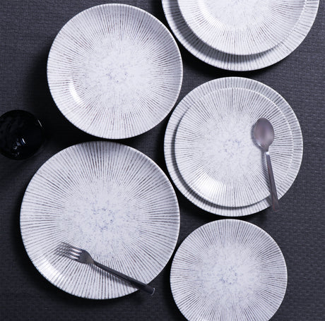 Tramontina Plato Hondo Diamantina MaxForce en Porcelana 25 cm 12 unidades