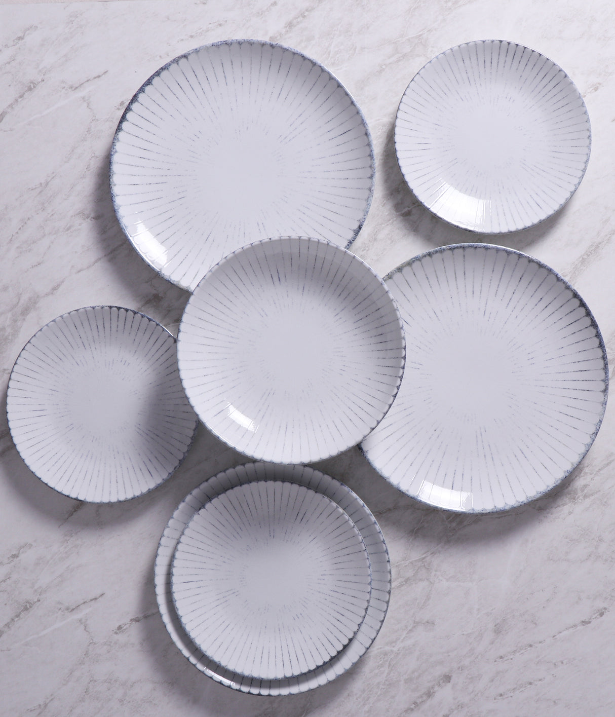 Tramontina Plato Postre en Porcelana Sancho MaxForce 23 cm 12 unidades