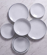 Tramontina Plato Postre en Porcelana Sancho MaxForce 23 cm 12 unidades