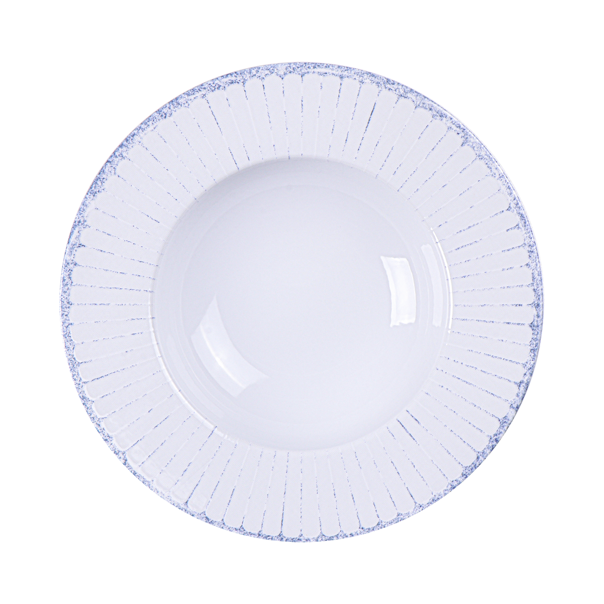 Tramontina Plato de Pasta en Porcelana Sancho 25 cm 12 unidades