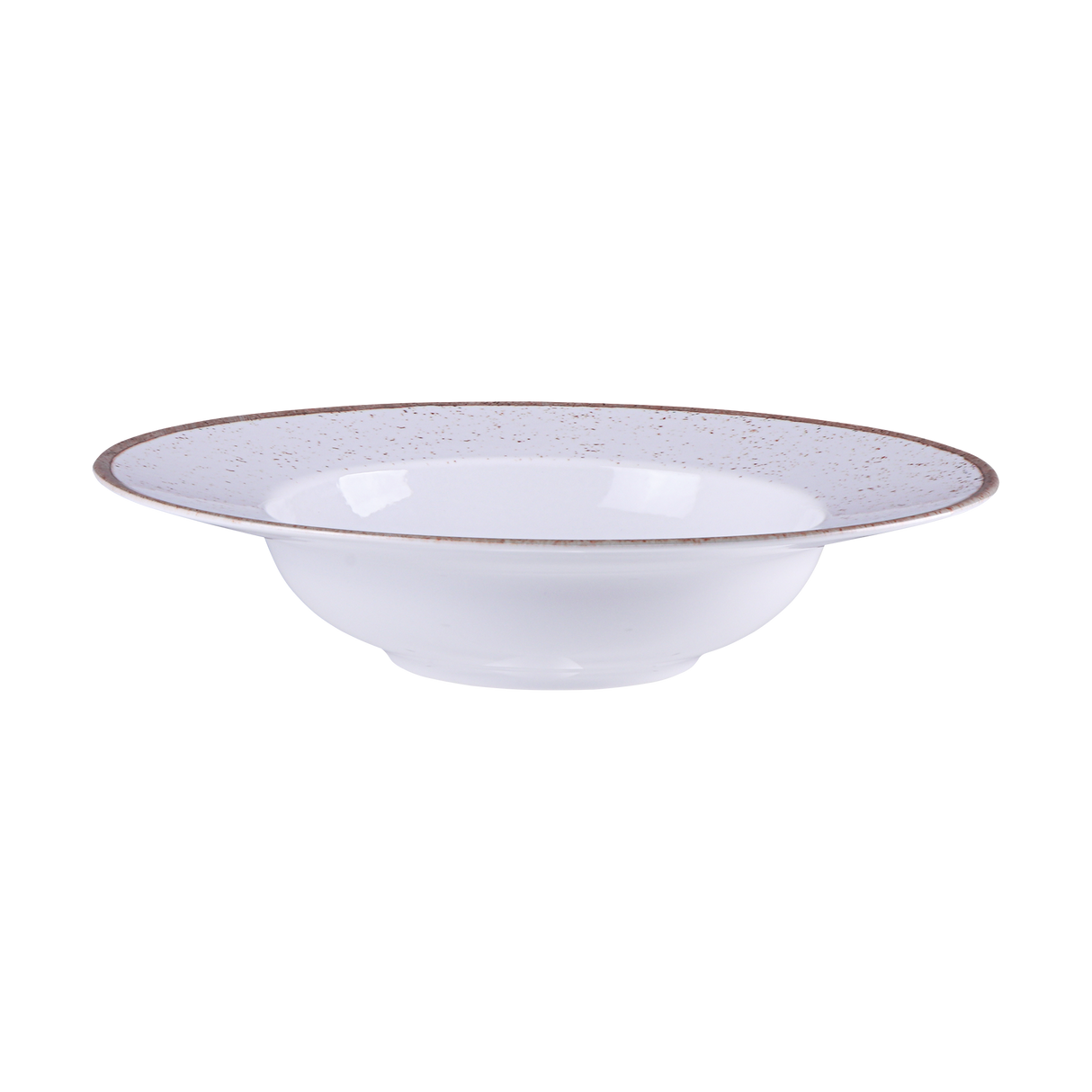 Tramontina Plato de Pasta en Porcelana Rústico Marrón 27 cm 12 unidades