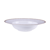 Tramontina Plato de Pasta en Porcelana Rústico Marrón 27 cm 12 unidades