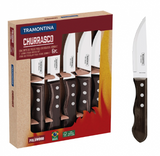 Tramontina Juego de Cuchillos para Carne Jumbo Polywood Castaño 6 Piezas